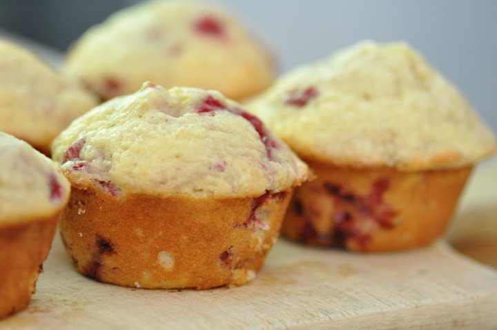 Apple and Rhubarb Muffins