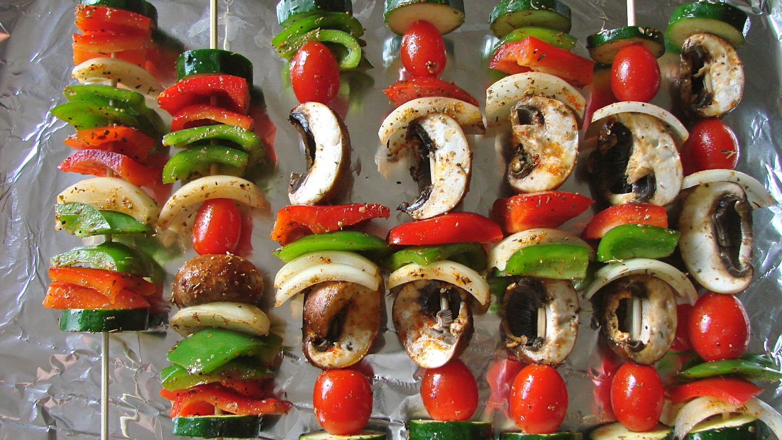 Vegetable Kebabs