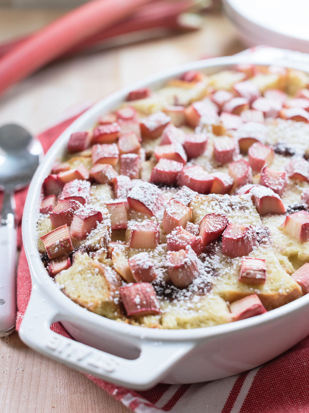 Bread and Butter Pudding with Fruit